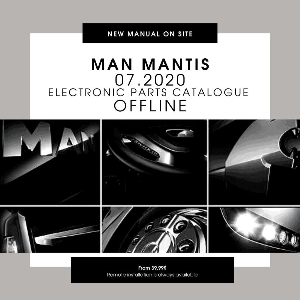 Man Mantis EPC fuera de línea 07.2020 en el sitio