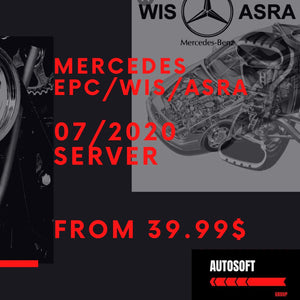 Mercedes EPC/WIS/ASRA 07/2020 Atualização