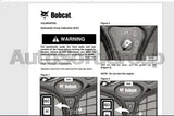 Bobcat BATS technical documentation kit: maintenance manuals, troubleshooting, and electrical schematics for special equipment