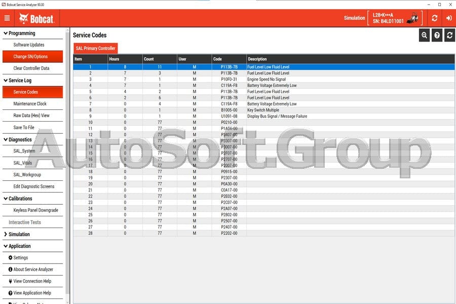 Bobcat Service Analyzer v92.10 – compre software de diagnóstico ...