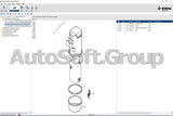 BOMAG EPC 2021 electronic parts catalog interface for heavy compaction equipment spare parts identification and exploded view diagrams