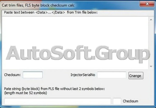 Caterpillar Trim Files Checksum Calculator+ Injector Trim Files Caterpillar 