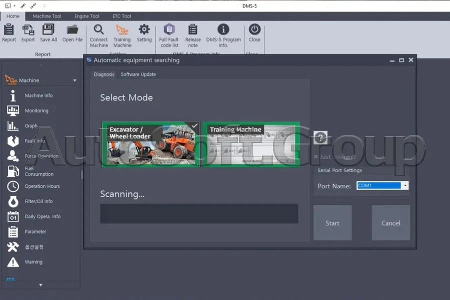 Doosan Develon DMS-5 – buy professional Diagnostic software AutoSoft.group