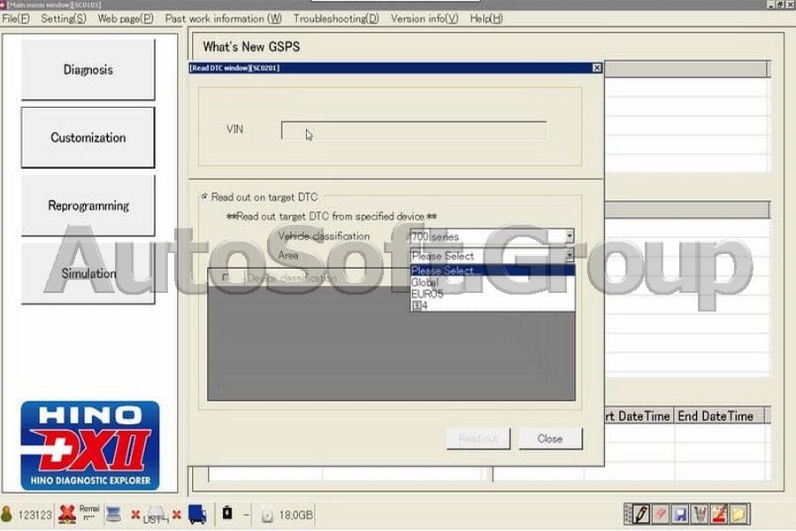 HINO DX2 – buy professional Diagnostic software AutoSoft.group