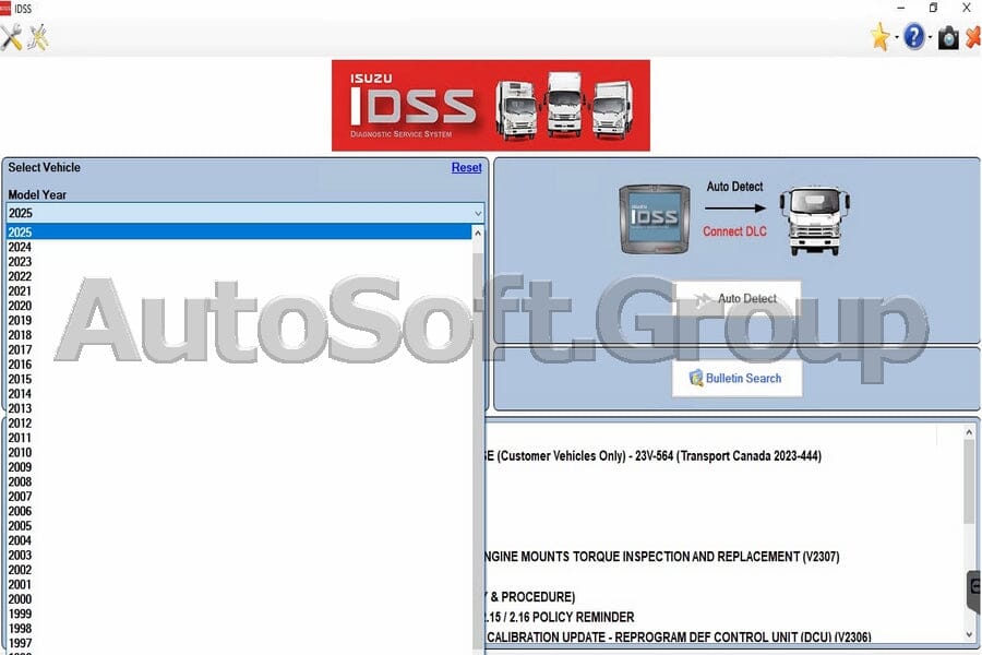 ISUZU US-IDSS II 2026 Truck Diagnostic Software | AutoSoft.group