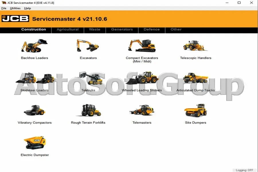 JCB ServiceMaster 4 – buy professional diagnostic software AutoSoft.group