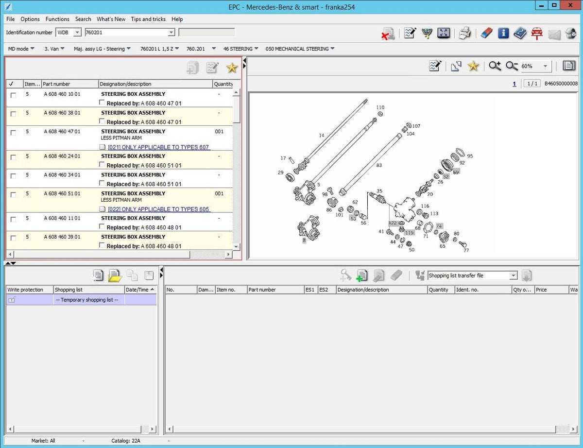 Mercedes WIS EPC EWA NET 10.2020 Online - buy diagnosticlink software ...