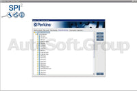 Perkins SPI2 2018A Parts Catalog and Service Manuals Offline Version Spare Parts Catalog & Service Documentation Perkins 