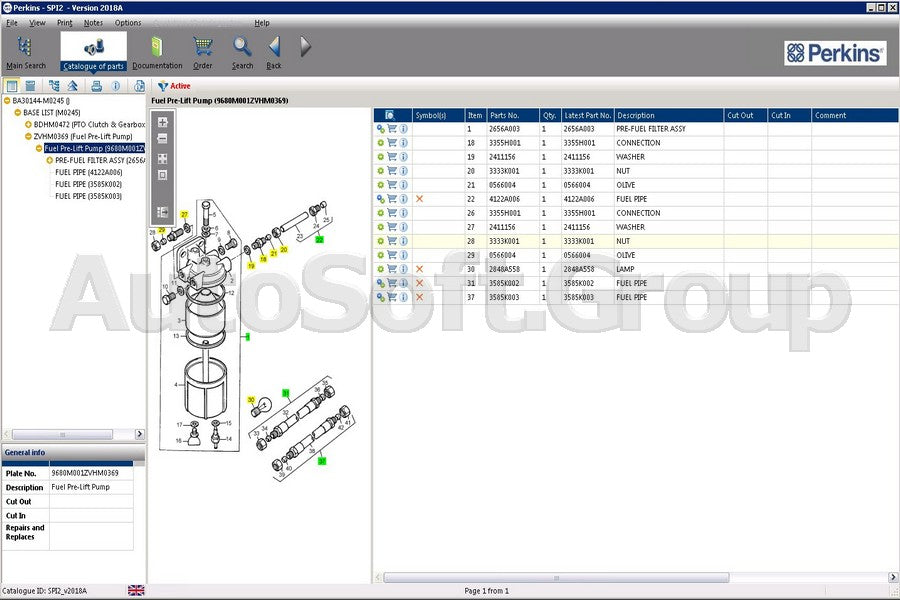 Perkins buy professional diagnostic software, service and repair
