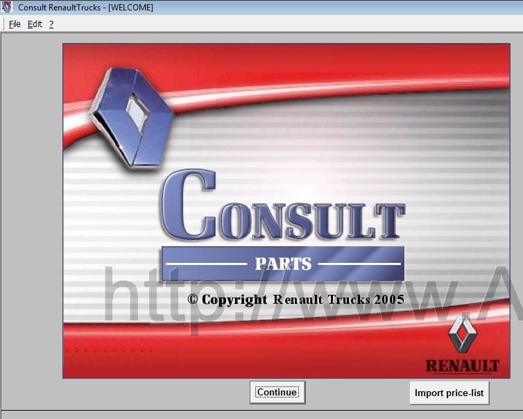 Buy Renault Consult software, service and repair manuals from a